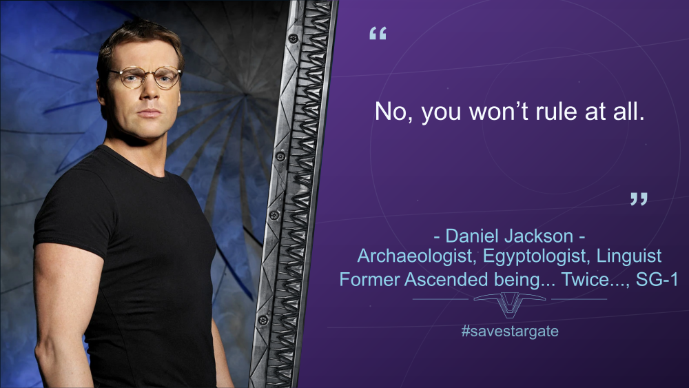 Jackson You won't rule at all